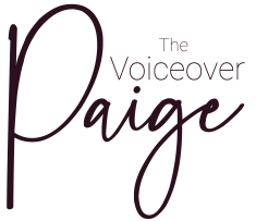 THE VOICEOVER PAIGE